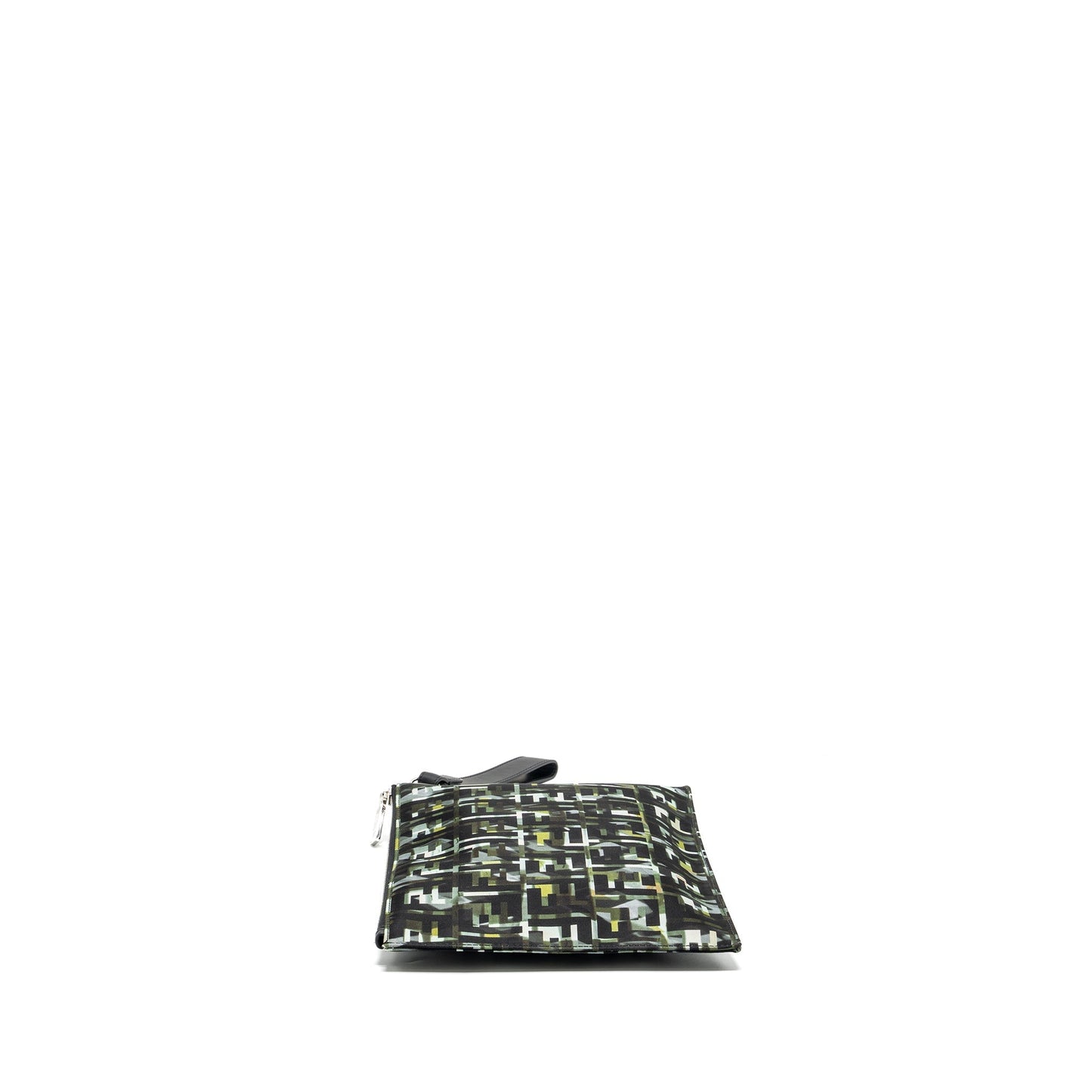 Fendi Camouflage Clutch Nylon/Leather Multicolour