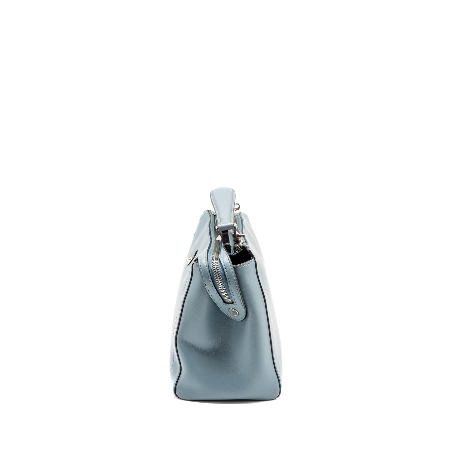 Fendi Dotcom Purse Calfskin Blue