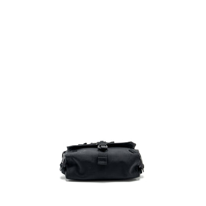 Balenciaga Army Messenger Purse Black Recycled Nylon Black/black hardware