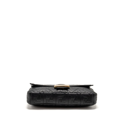 Fendi Large Baguette Purse Nappa Black
