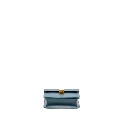 Celine Teen Classic Box Purse Calfskin Green Smoke