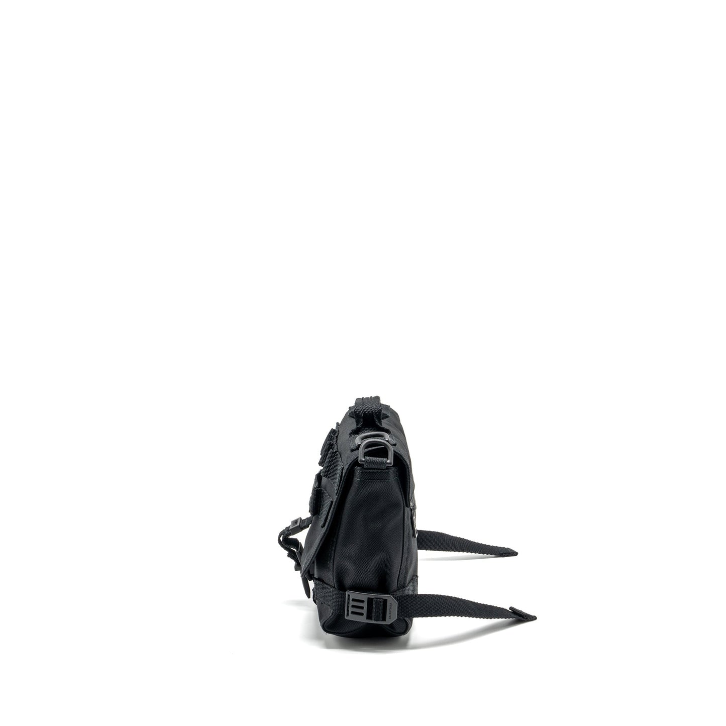 Balenciaga Army Messenger Purse Black Recycled Nylon Black/black hardware