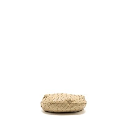 Bottega Veneta Mini Jodie Lambskin Beige