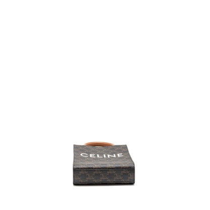 Celine Mini Vertical Cabas Triomphe Canvas