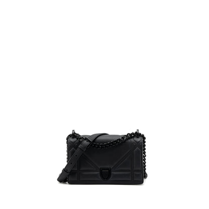 Dior Diorama Purse Calfskin So Black