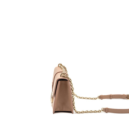Dior 30 Montaigne Chain Purse Calfskin Pink