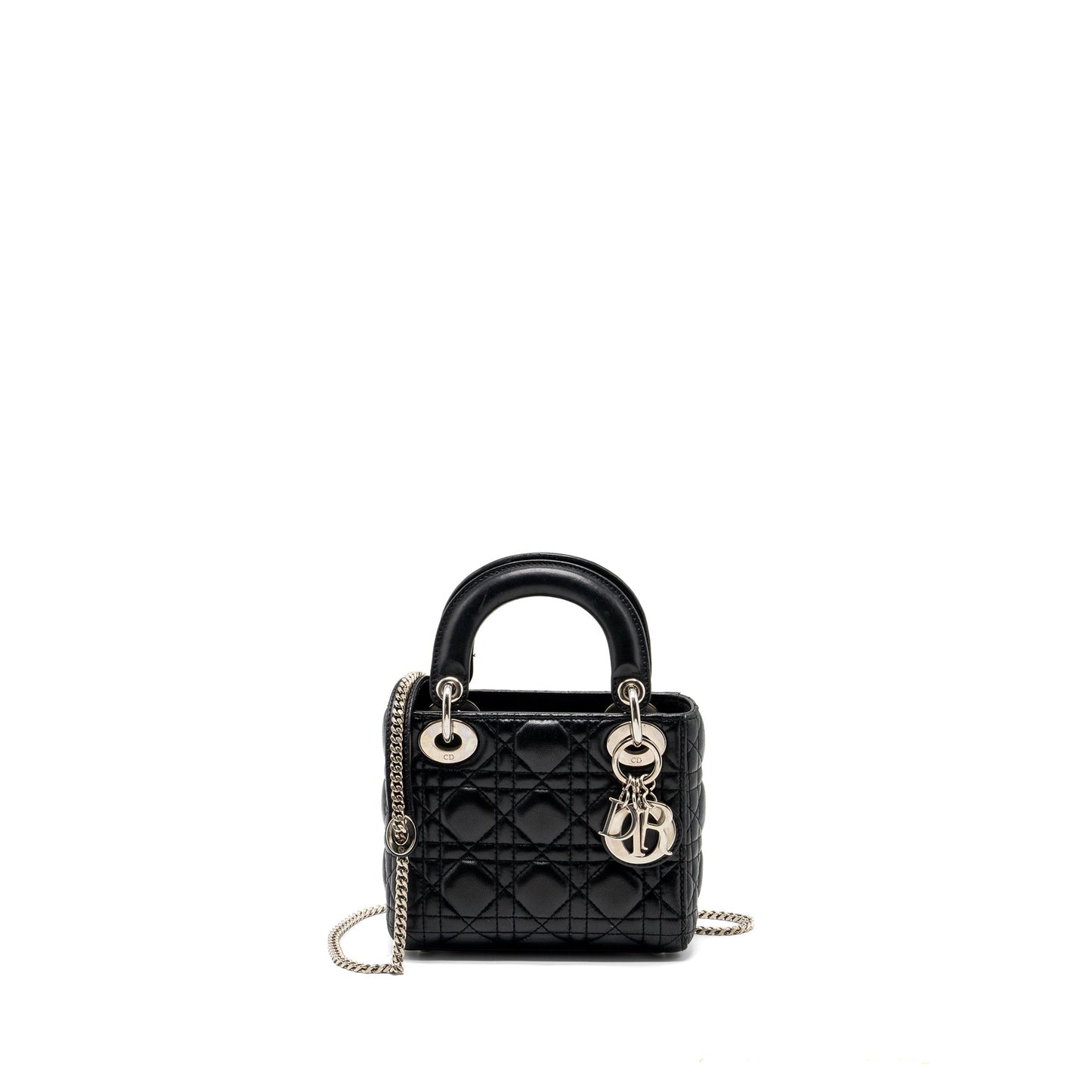 Dior Mini Lady Dior Lambskin Black