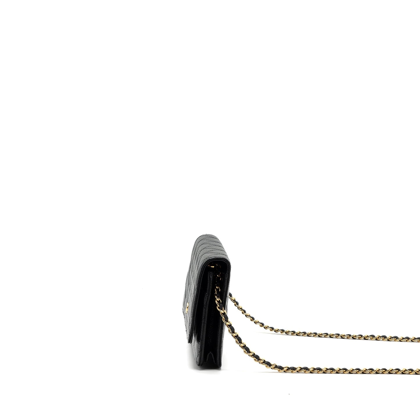 Chanel Classic Wallet On Chain Caviar Black GHW