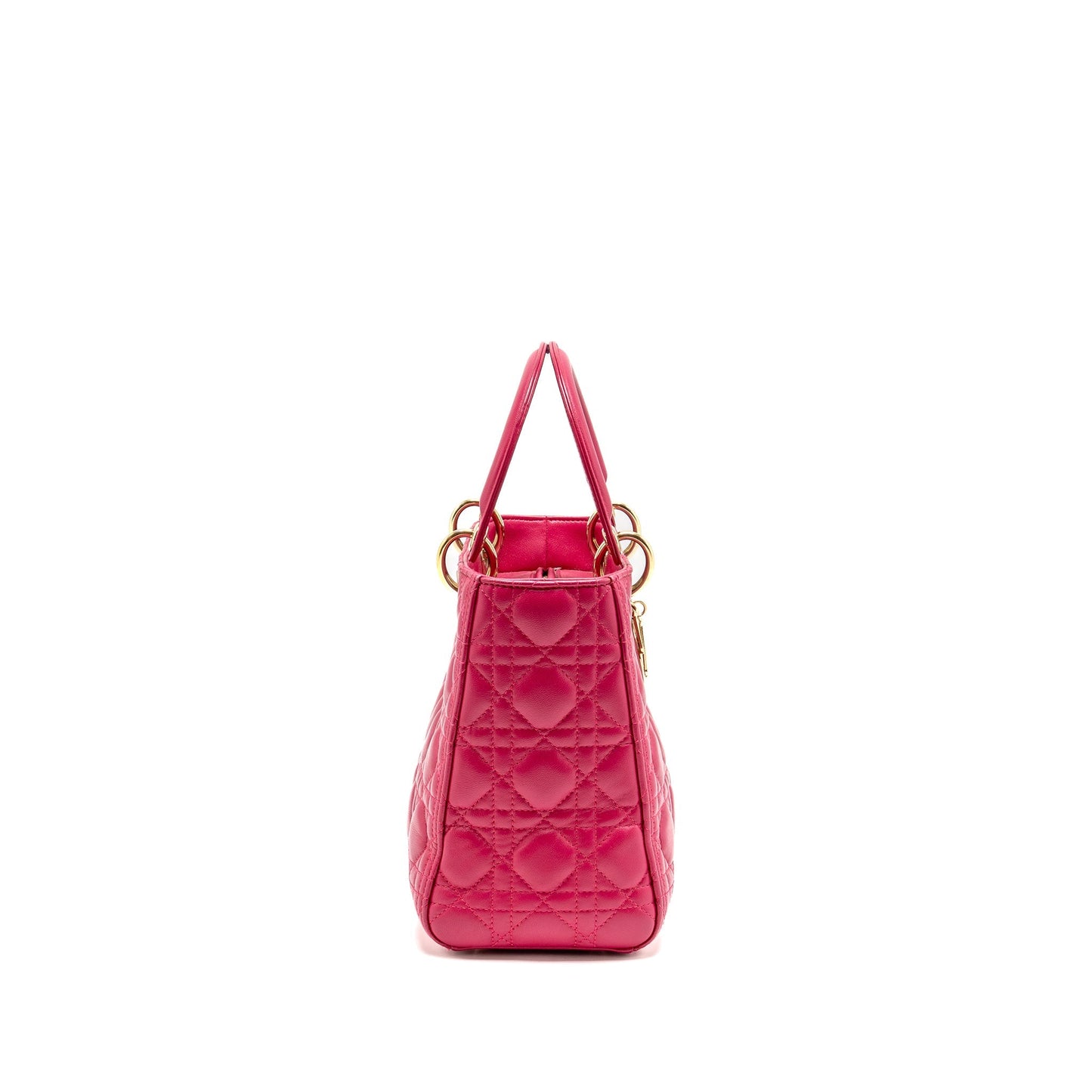 Dior Medium Lady Dior Lambskin Pink