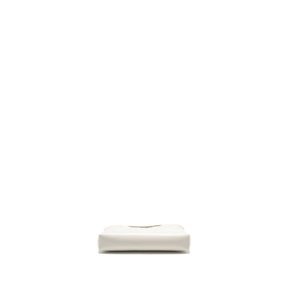 Chanel Mini 31 Clutch with Chain Shiny Calfskin White LGHW (Microchip)