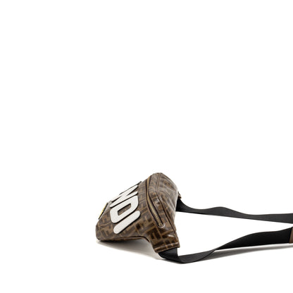 Fendi Roma Fendi waist Purse canvas brown