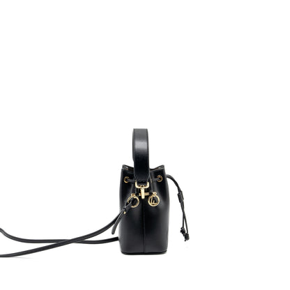 Fendi Mini Mon Tresor bucket Purse calfskin black