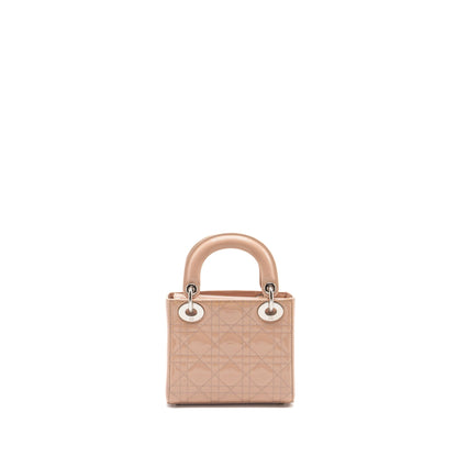 Dior Mini Lady Dior Patent Leather Light Pink
