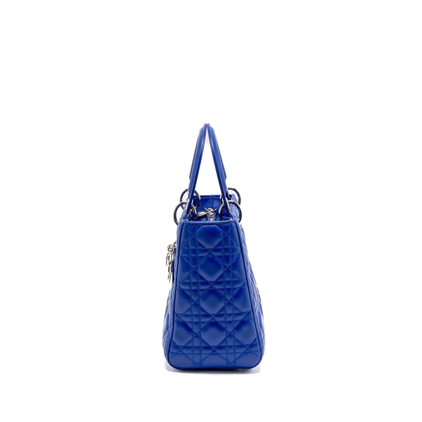 Dior Medium Lady Dior Lambskin Blue