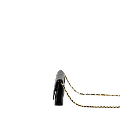 Chanel Classic Wallet On Chain Calfskin Black GHW