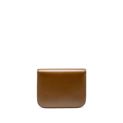 Luxury CELINE Medium Classic Box Bag Calfskin Caramel GHW