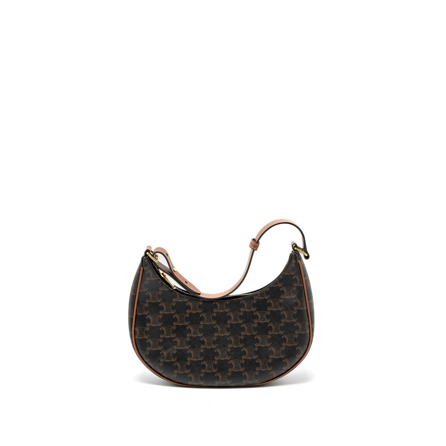 Celine Ava Purse Triomphe Canvas Tan