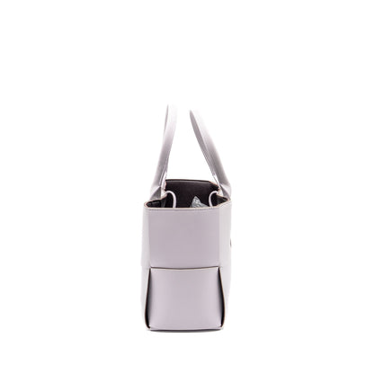 Bottega Veneta Small Arco Tote Purse Leather Light Purple