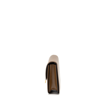 Luxury CELINE Medium Classic Box Bag Calfskin Caramel GHW