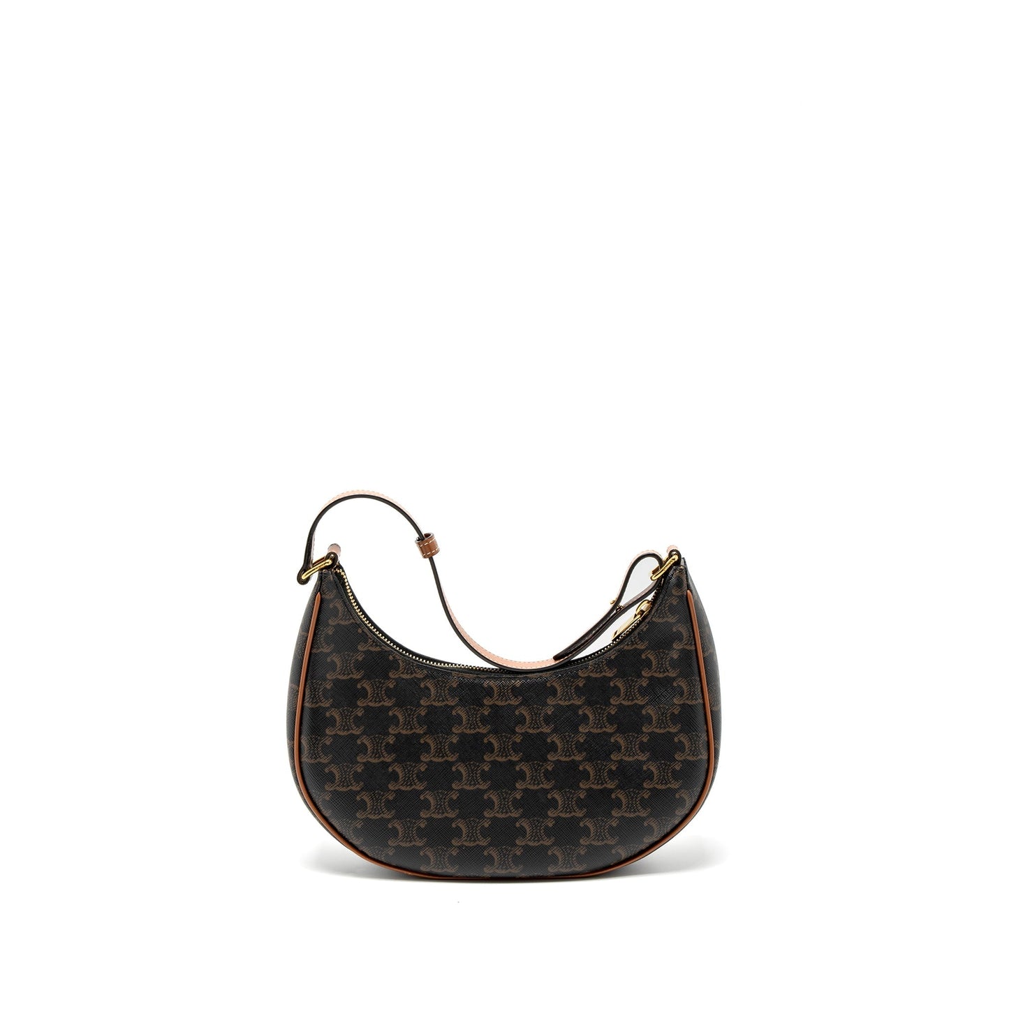 Celine Ava Purse Triomphe Canvas Tan