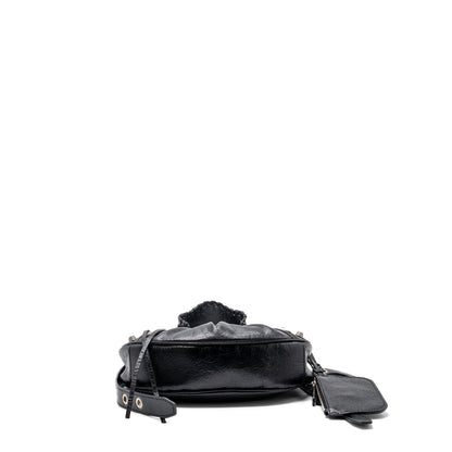 Balenciaga Le Carbo Mini Purse lambskin black