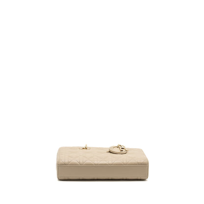 Dior Medium Lady D-Joy Purse Lambskin Beige