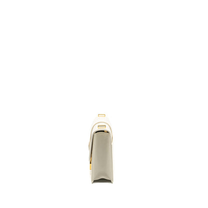 Dior 30 Montaigne Purse calfskin white