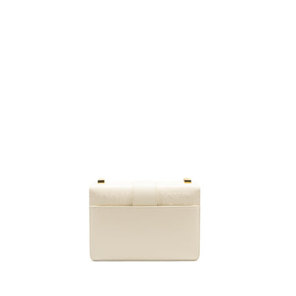 Dior 30 Montaigne Purse calfskin white