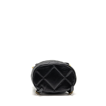 Chanel 24C 19 Backpack Lambskin Black Multicolour Hardware (Microchip)