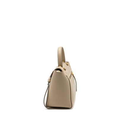Celine Micro Belt Purse Grained Calfskin Beige