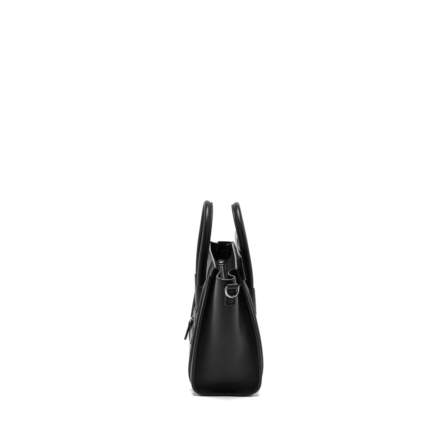 Celine Nano Luggage Purse Calfskin Black