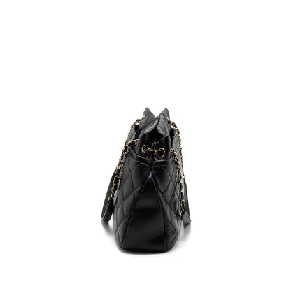 Chanel Matelasse Chain Tote Bag Caviar Black GHW
