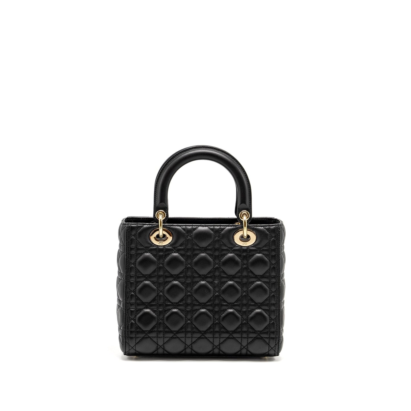 Dior Medium Lady Dior Lambskin Black