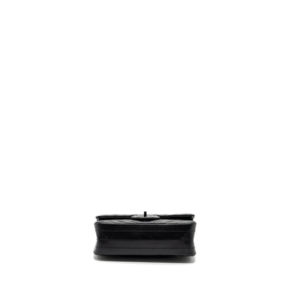 Chanel Mini 2.55 Reissue Flap Bag Chevron Calfskin So Black (Microchip)