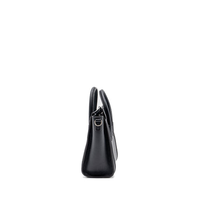 Celine Nano Luggage Purse Calfskin Black