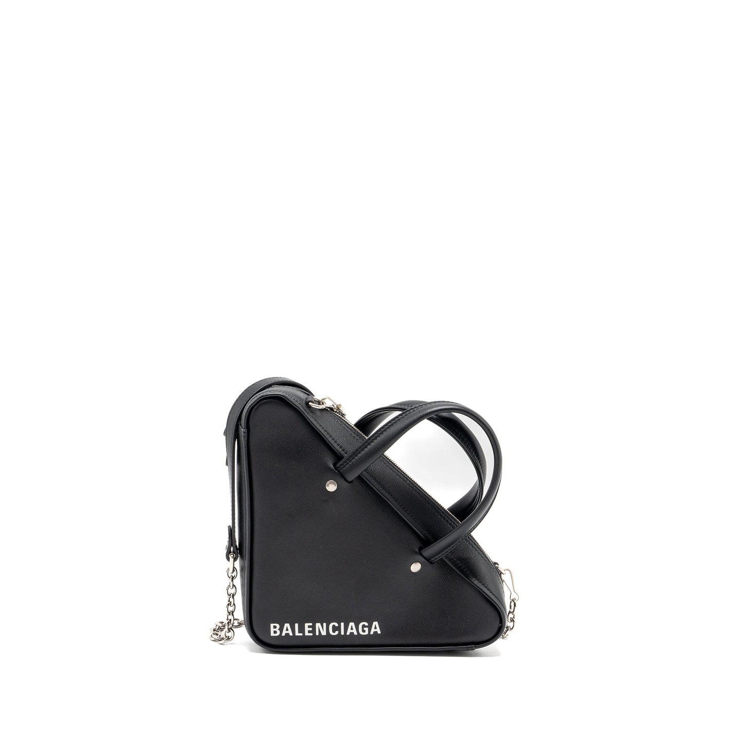 Balenciaga triangle duffle Purse calfskin black