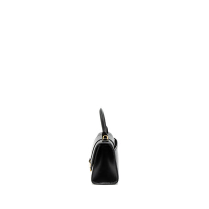 Balenciaga Hourglass Calfskin Black