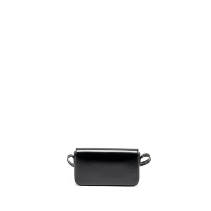 Celine Triomphe Mini Purse Calfskin Black