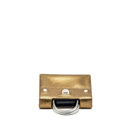 Dior Top Hanbdle tote Purse multicolour metallic bronze / silver