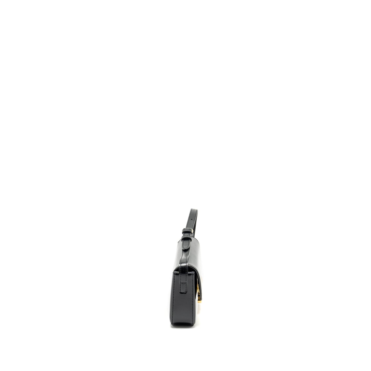 Celine Triomphe Mini Purse Calfskin Black