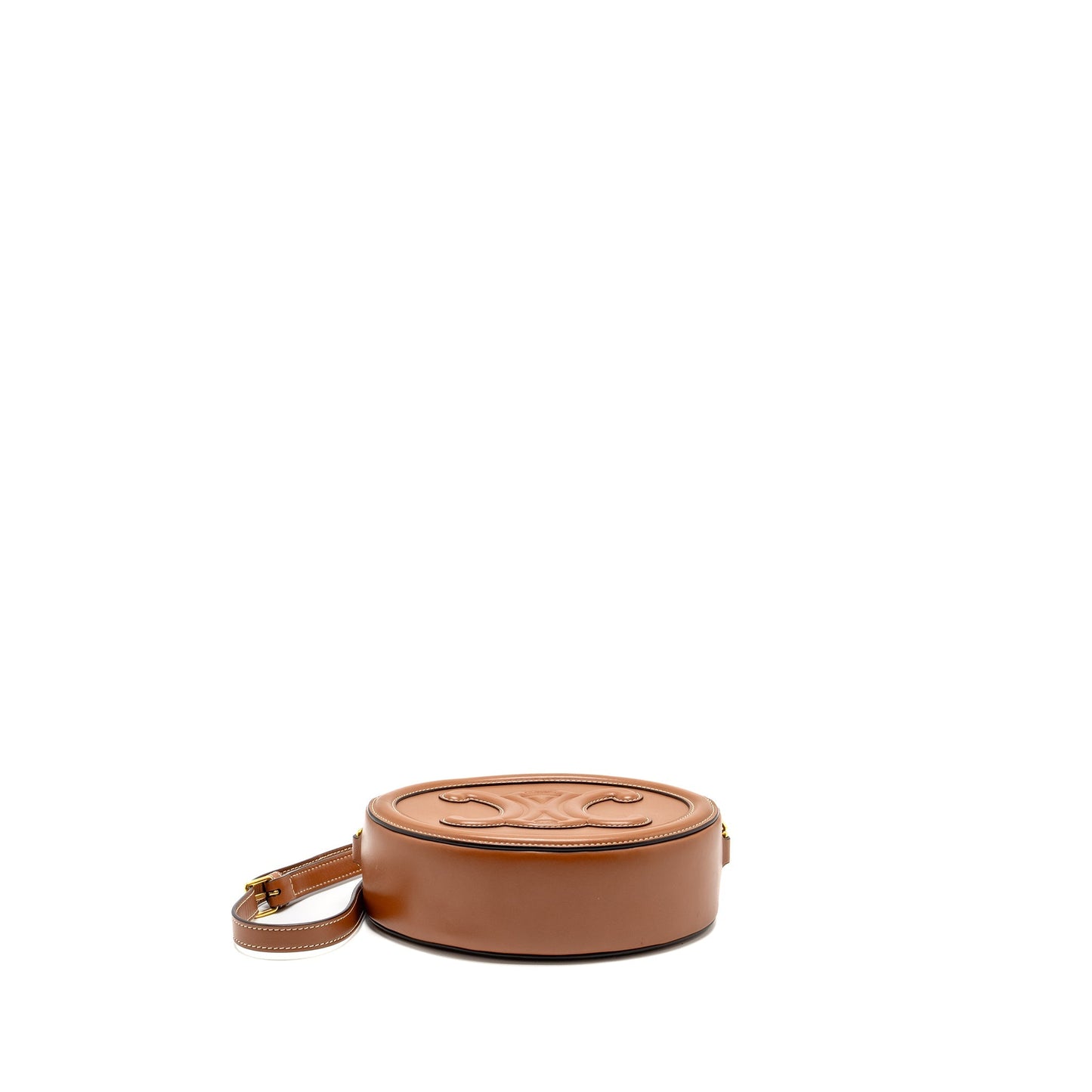 Celine Oval Purse smooth calfskin tan