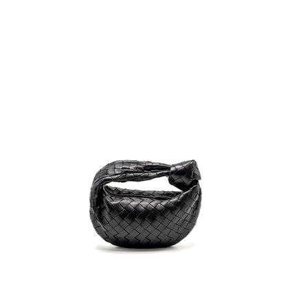 Bottega Veneta Mini Jodie Lambskin BLACK