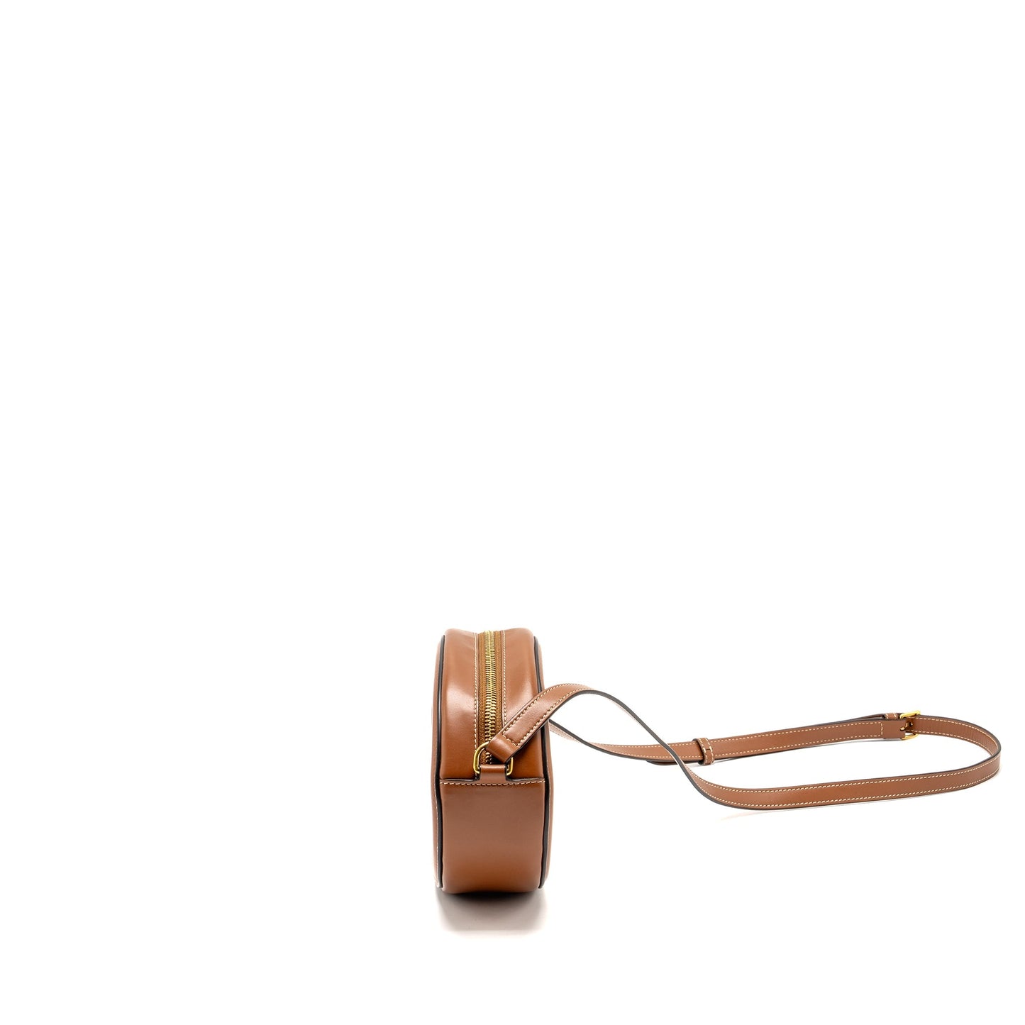 Celine Oval Purse smooth calfskin tan