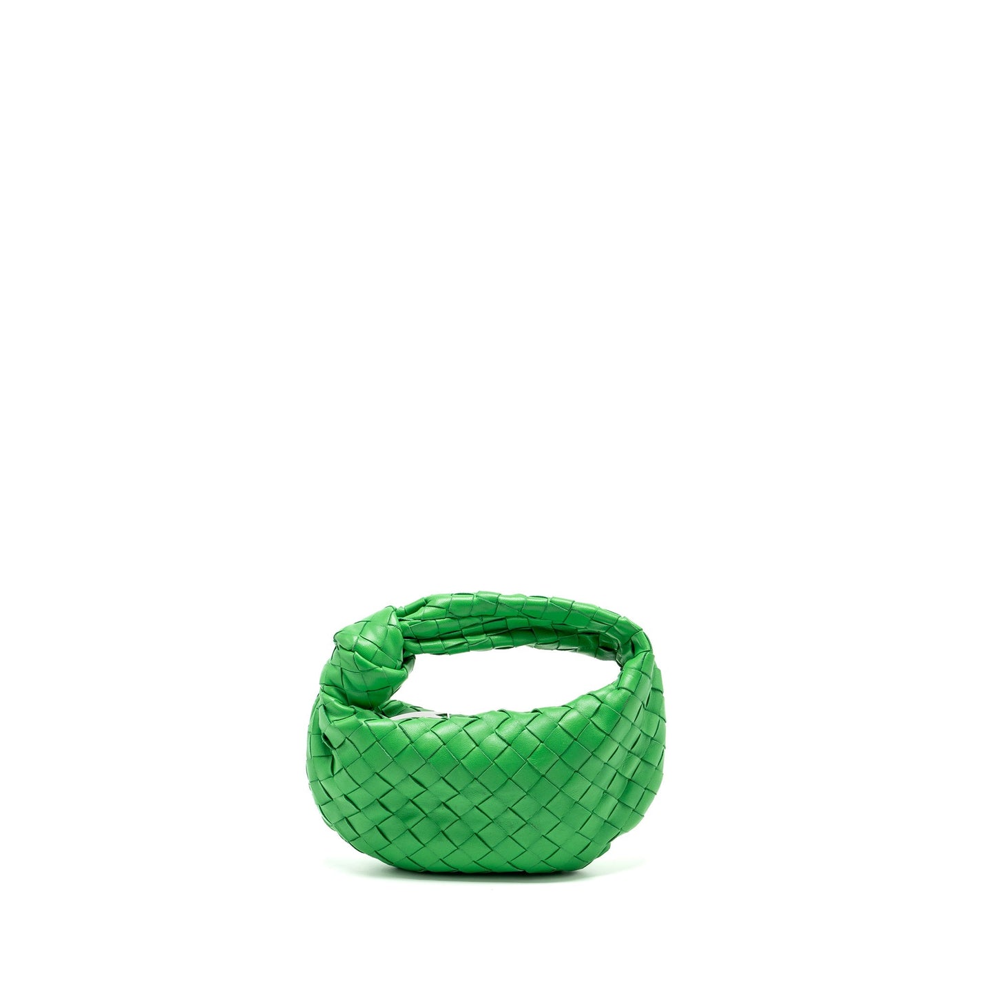 Bottega Veneta mini Jodie lambskin green