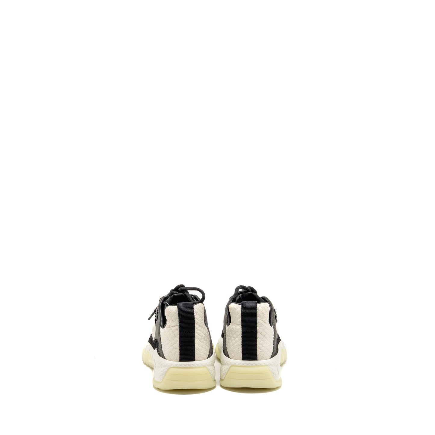 Chanel Size 37 CC and Letter Logo Sneakers Suede/Fabric Black/White