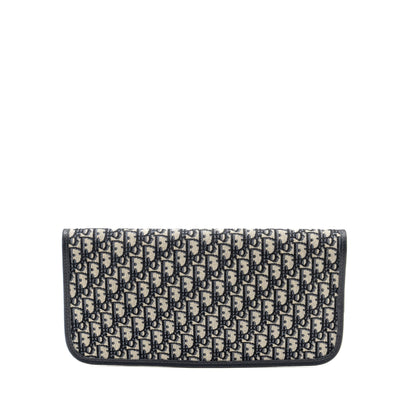 Dior Folder Clutch Blue Dior Oblique Canvas/Leather