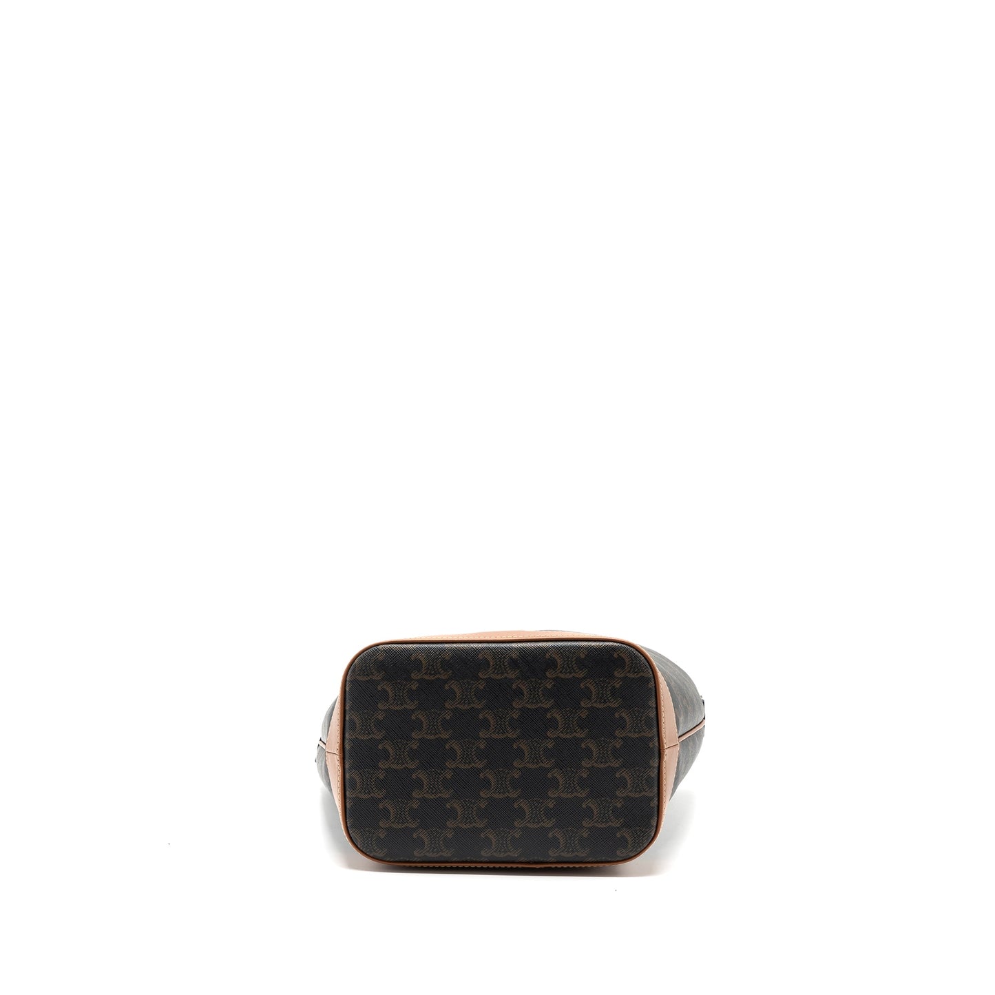 Celine small bucket TRIOMPHE CANVAS CALFSKIN