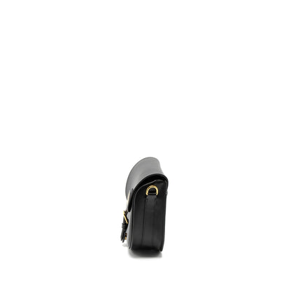 Dior Medium Dior Bobby Purse Calfskin Black