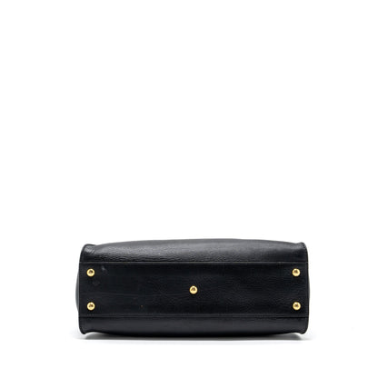 Fendi Medium Peekaboo Purse leather Black