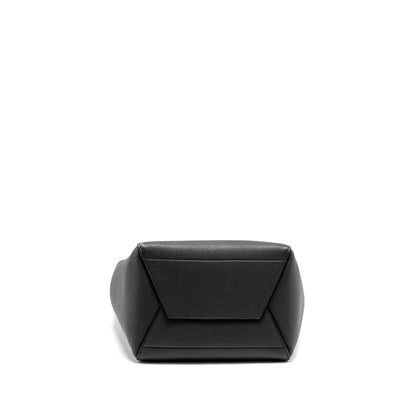 Celine Sangle Bucket Purse Calfskin Dark Grey
